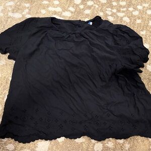 Old Navy Black Blouse